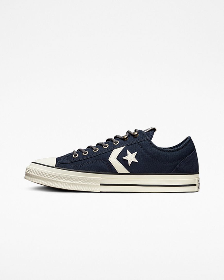 Tenisi Barbati Converse Star Player 76 Retro Hike Obsidienne Negrii | RO D13XSO013